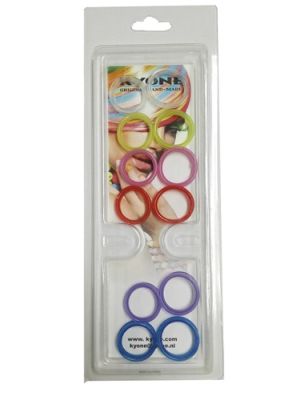 KYONE SILICONEN SCHAARRINGEN 6 SETS
