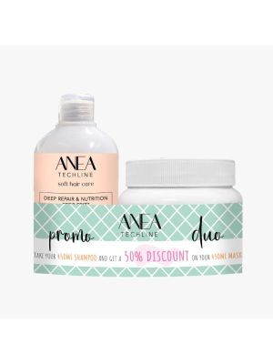 ANEA TECHLINE ACTIE DEEP REPAIR NUTRITION SHAMOO 450ML + MASKER 450ML