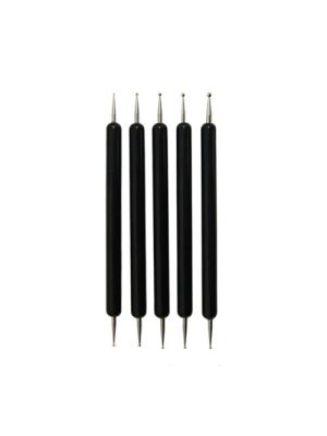 DOTTING TOOL SET 5 STUKS ZWART