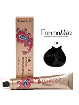 FARMAVITA LIFE COLOR PLUS 100ML / 1.0 ZWART