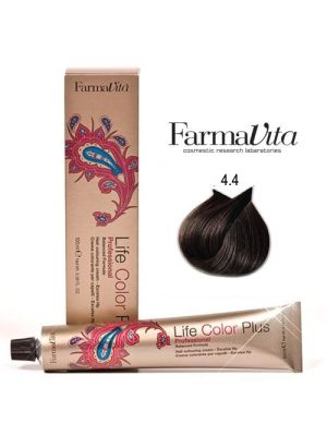 FARMAVITA LIFE COLOR PLUS 100ML / 4.4 KOPER BRUIN