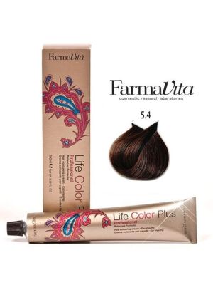 FARMAVITA LIFE COLOR PLUS 100ML / 5.4 LICHT KOPER BRUIN