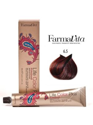 FARMAVITA LIFE COLOR PLUS 100ML / 6.5 DONKER MAHONIE BLOND
