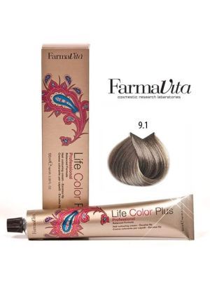 FARMAVITA LIFE COLOR PLUS 100ML / 9.1 ZEER LICHT AS BLOND