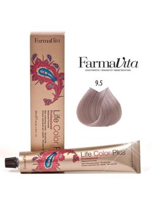 FARMAVITA LIFE COLOR PLUS 100ML / 9.5 ZEER LICHT MAHONIE BLOND