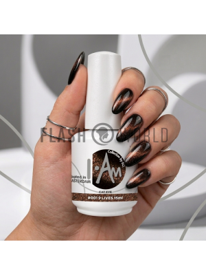 I.AM SYSTEMS BY BO CAT EYE GEL POLISH 15ML #001 9 lives