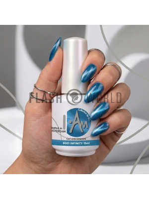 I.AM SYSTEMS BY BO CAT EYE COSMOS GEL POLISH 15ML #001 INFINITY