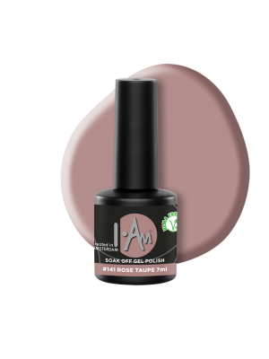 I.AM SYSTEMS SOAK OFF GEL POLISH 7ML #141 ROSE TAUPE - TPO VRIJ