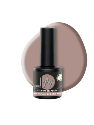 I.AM SYSTEMS SOAK OFF GEL POLISH 7ML #143 GRAIN OF SAND - TPO VRIJ