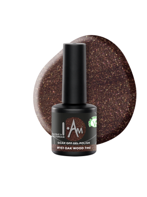 I.AM SYSTEMS SOAK OFF GEL POLISH 7ML #151 OAK WOOD - TPO VRIJ