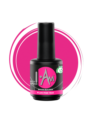 I.AM SYSTEMS BRUSH BUILDER 15ML FLUO PINK