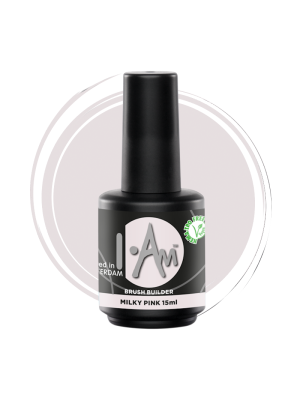 I.AM SYSTEMS BRUSH BUILDER 15ML MILKY PINK