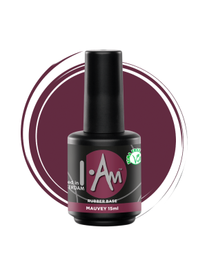 I.AM SYSTEMS RUBBER BASE 15ML MAUVEY