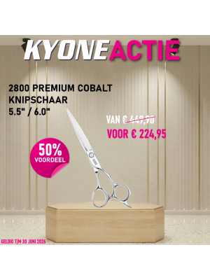KYONE AANBIEDING PREMIUM KNIPSCHAAR 2800 PREMIUM COBALT 5.5"