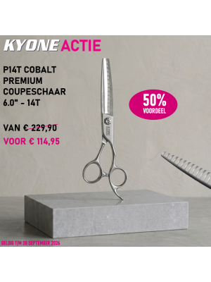 KYONE AANBIEDING P14T COBALT PREMIUM COUPESCHAAR 6.0" 14T