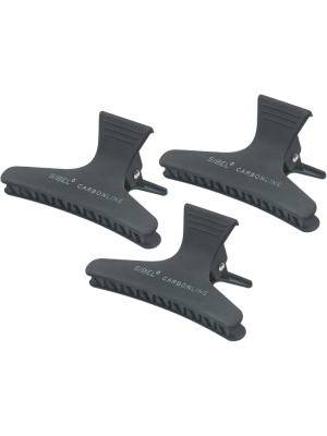 SIBEL VERDEELKLEMMEN CARBON 8,5 CM - 3 STUKS