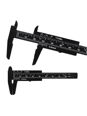 WENKBRAUW LINIAAL SCHUIFMAAT ZWART