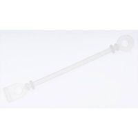 SIBEL PERMANENT ELASTIEKJES VERSTERKT SILICONEN LANG ROND / 50 STUKS