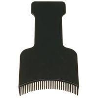 SIBEL BLONDEER PLANK MET TANDEN ZWART