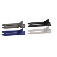 SIBEL TWEEPOOTCLIPS PLASTIC 100 STUKS