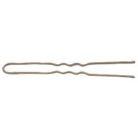 SIBEL GOLVENDE HAARSPELDEN BRUIN 70MM / 50 STUKS