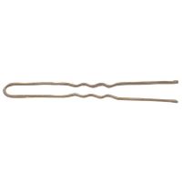 SIBEL GOLVENDE HAARSPELDEN BRUIN 70MM / 500 STUKS