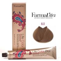 FARMAVITA LIFE COLOR PLUS 100ML / 8.0 LICHT BLOND