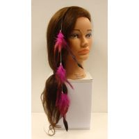 CLIP-IN FEATHER EXTENSION KETTING VEREN ROZE