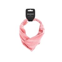 BALMAIN VELVET HAARBAND PINK LIMITED EDITION