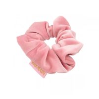 BALMAIN VELVET SCRUNCHIE PINK LIMITED EDITION