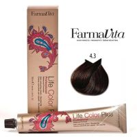 FARMAVITA LIFE COLOR PLUS 100ML / 4.3 GOUD BRUIN