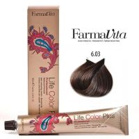 FARMAVITA LIFE COLOR PLUS 100ML / 6.03 WARM DONKER BLOND