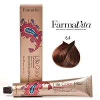 FARMAVITA LIFE COLOR PLUS 100ML / 6.4 DONKER KOPER BLOND