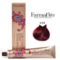 FARMAVITA LIFE COLOR PLUS 100ML / 6.64 DONKER ROOD KOPER BLOND