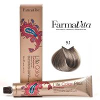FARMAVITA LIFE COLOR PLUS 100ML / 9.1 ZEER LICHT AS BLOND