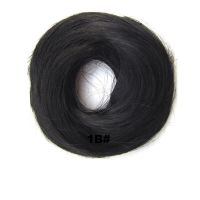 HAAR SCRUNCHIE RECHT / 1B OFF ZWART