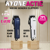 KYONE AANBIEDING GENERIX TONDEUSE BLAUW