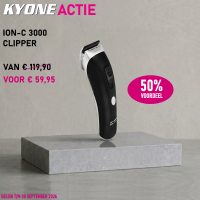 KYONE AANBIEDING ION-C 3000 TONDEUSE