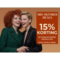 MID-OKTOBER DEALS: 15% KORTING OP GESELECTEERDE PRODUCTEN