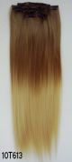OMBRE CLIP-IN HAIREXTENSIONS 50CM STRAIGHT / 10T613
