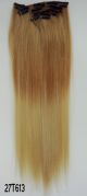 OMBRE CLIP-IN HAIREXTENSIONS 50CM STRAIGHT / 27T613