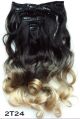 OMBRE CLIP-IN HAIREXTENSIONS 50CM WAVY / 2T24