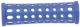 SIBEL FORMLOCK ROLLERS Ø20MM BLAUW 10 STUKS + 10 SPELDEN