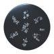 NAIL ART STEMPEL PLAATJE / B41
