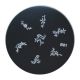 NAIL ART STEMPEL PLAATJE / B81