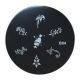 NAIL ART STEMPEL PLAATJE / B84