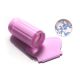 NAIL ART STEMPEL SETJE CLEAR ROZE