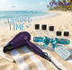 EFALOCK TRAVEL ACTIE DIAMOND MINI FÖHN FRESH PURPLE + GRATIS SET REISFLESJES