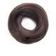 HAAR SCRUNCHIE RECHT / 4 MIDDEN BRUIN