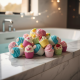 GIFT: BOMB COSMETICS BATH MALLOWS IN ORGANZA ZAKJE - 24 STUKS 